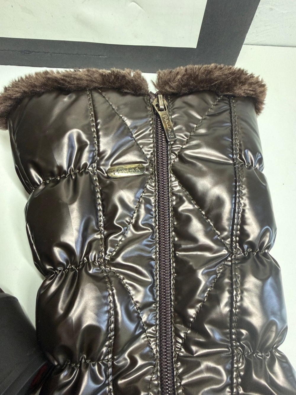 Pajar Womens Chocolate Brown Waterproof Winter Boots Women's Size 8 - Picture 5 of 16